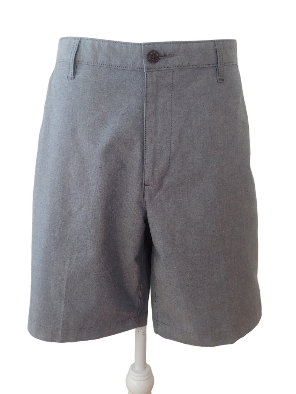 Dockers Perfect Short Men's Casual Chino in Blue Gray Waist 33